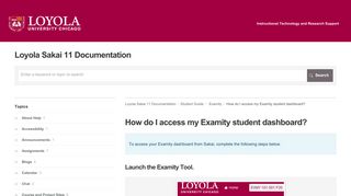 How do I access my Examity student dashboard? | Student Guide ...