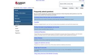 Frequently Asked Questions: ExamNet