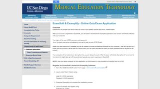 ExamSoft Application - Medical Education and Technology, School of ...