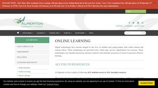 Online learning | Alperton Community School