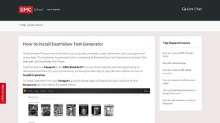 How to Install ExamView Test Generator - EMC School