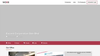 Excard Corporation Sdn Bhd Company Profile and Jobs | WOBB