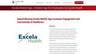 Excela Health Launches Award-Winning Mobile App for Employees
