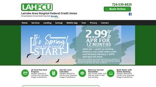 LAHFCU - A Credit Union for Excela Health Employees - Greensburg ...