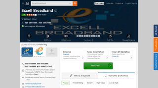Excell Broadband, Labbipet - Broadband Internet Service Providers in ...