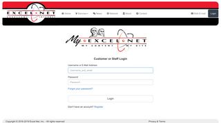 Login - Welcome to Excel.Net!