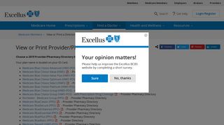 View or Print a Directory | Excellus BlueCross BlueShield
