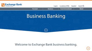Business Banking – Exchange Bank