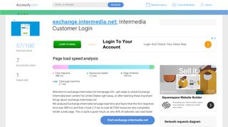 Access exchange.intermedia.net. Intermedia Customer Login