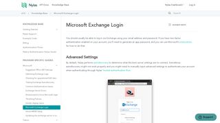 Microsoft Exchange Login - The Nylas APIs