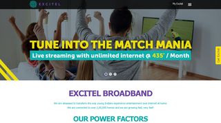Excitel | Ultra-Fast Speed Broadband Internet in Delhi & Hyderabad