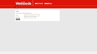 WebBeds - supplier portal
