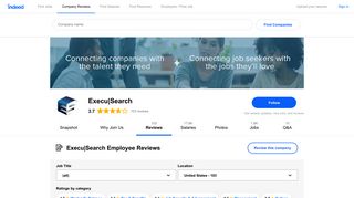 Working at Execu|Search: 102 Reviews | Indeed.com