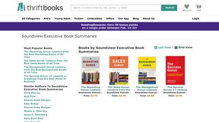 Soundview Executive Book Summaries Books | List of books by author ...