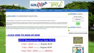 Corporate Golf - Home | CorporateGolfXtra