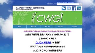 Canadian Women Golfers Inc. - Ottawa Golf for Women