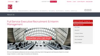 About Us - Executives Online Are Experts In Executive Recruitment