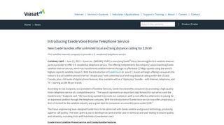 Introducing Exede Voice Home Telephone Service | Viasat