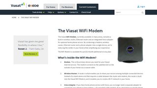 The Viasat WiFi Modem - Exede