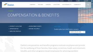 Compensation & Benefits - Careers - Exelon