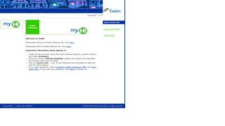 myHR - You can now access myHR and Employee Self-Service through