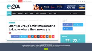 Victims of the Exential Group's forex scam demand their money