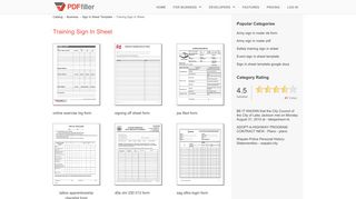 26 Printable Training Sign In Sheet Forms and Templates - Fillable ...