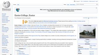 Exeter College, Exeter - Wikipedia