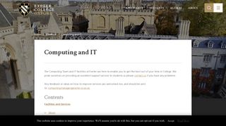 Computing and IT - Exeter College