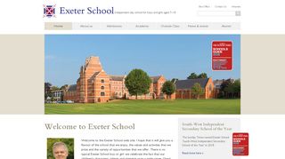 Exeter School website | Exeter School