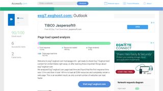 Access exg7.exghost.com. Outlook
