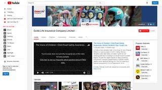 Exide Life Insurance Company Limited - YouTube