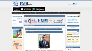 Exim India::The first & the only national daily on Export, Import, Shipping.