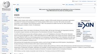 EXIN - Wikipedia