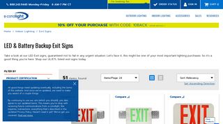 Exit Signs - e-conolight