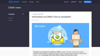 Verification on EXMO: how to complete?