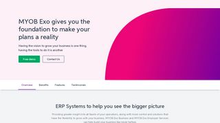 ERP System | EXO Business | MYOB