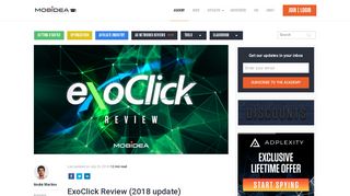 ExoClick Review (2018 update) - Mobidea Academy