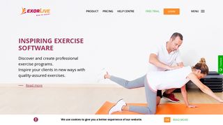 ExorLive | How to move! Create exercise programs