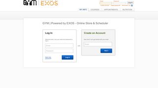 GYM | Powered by EXOS Online