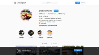 Exotic Car Hacks (@exoticcarhacks) • Instagram photos and videos