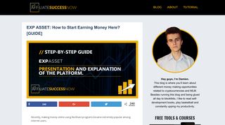 EXP ASSET: How to Start Earning Money Here? [GUIDE]
