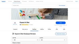 Working at Expect A Star: Employee Reviews | Indeed.com