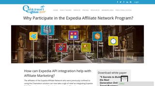 Expedia Affiliate Network - Quick Travel Affiliate