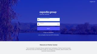Expedia PartnerCentral - Sign In