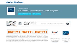 Citi Expedia Credit Card Login | Make a Payment - Card Reviews