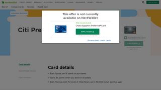 Citi PremierPass Expedia Review | NerdWallet