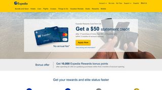 Expedia Rewards Credit Cards from Citi | Expedia