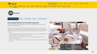 VIP Access | Expedia