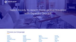Join Expedia Group Partner Central